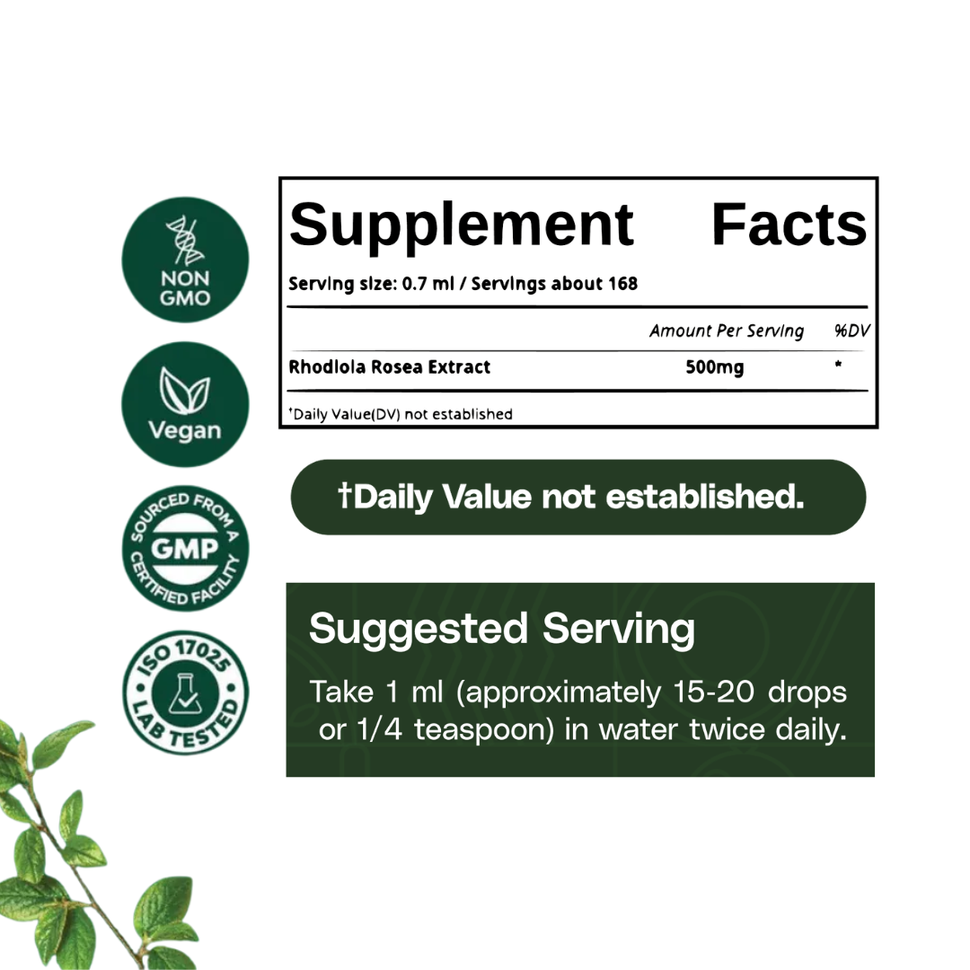 Rhodiola Rosea Drops